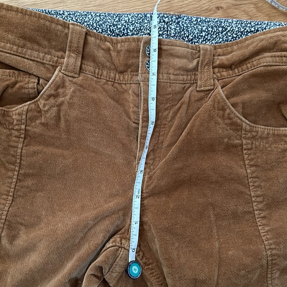 Athleta Skinny Pant Solstice Brown Velvet Mid Rise Stretch 6 Women - Picture 7 of 9